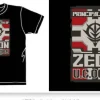 Zeon Flag T-Shirt Black L