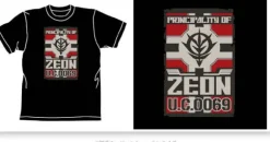 Zeon Flag T-Shirt Black M