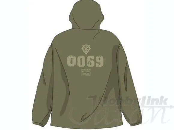 Zeon Hooded Windbreaker Moss Green M