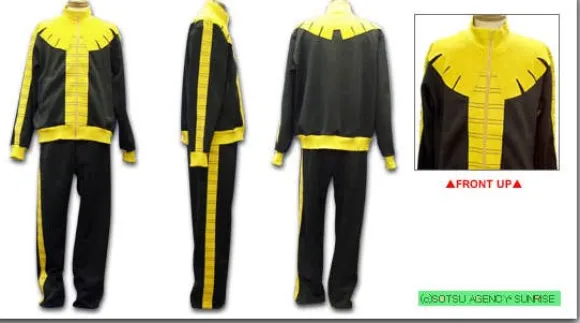 Zeon Jersey Suit Black M
