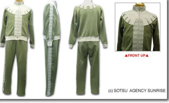 Zeon Jersey Suit Moss Green L
