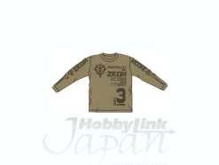 Zeon Military Long-Sleeve T-Shirt Khaki L