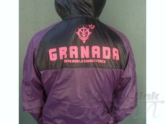 Zeon Mobile Assault Force Nylon Jacket Purple L