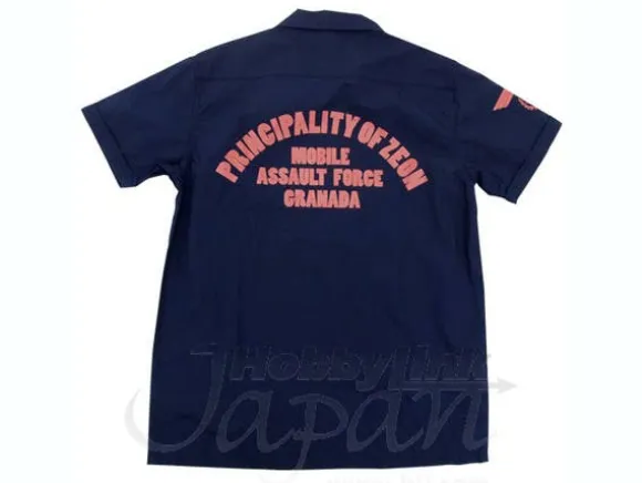 Zeon Mobile Assault Force Work Shirt Navy XL