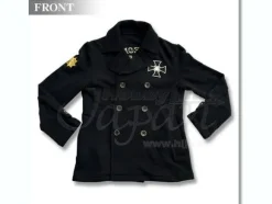 Zeon Pea Coat Marine Black L