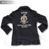Zeon Pea Coat Marine Navy M