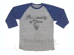 Zeon Raglan T-Shirt Heather Gray x Navy XL