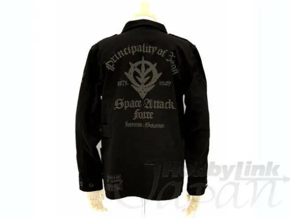 Zeon Space Attack Force B.D.U. Jacket Black L