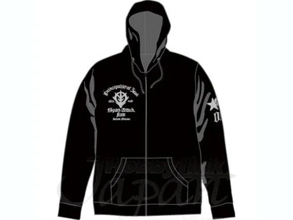 Zeon Space Attack Force Tenjiku Parka Black L