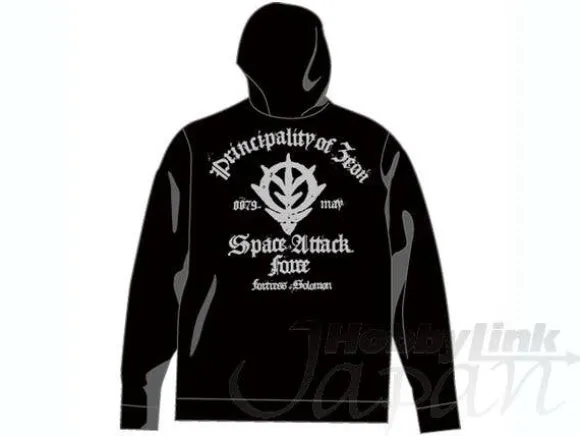 Zeon Space Attack Force Tenjiku Parka Black L