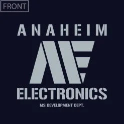 Zeta Gundam: Anaheim Electronics Heavy Weight T-shirt NAVY L