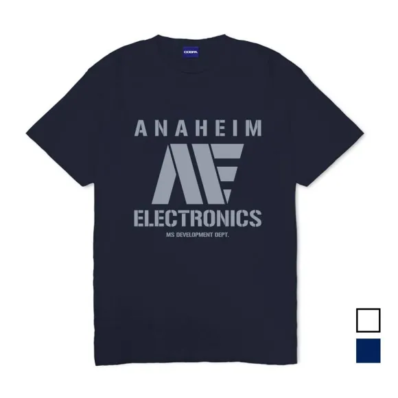Zeta Gundam: Anaheim Electronics Heavy Weight T-shirt NAVY XL