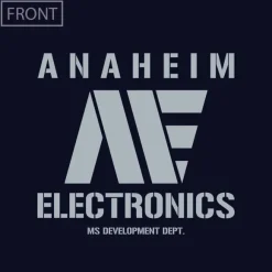 Zeta Gundam: Anaheim Electronics Heavy Weight T-shirt NAVY XL