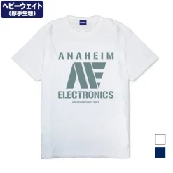 Zeta Gundam: Anaheim Electronics Heavy Weight T-shirt WHITE XL