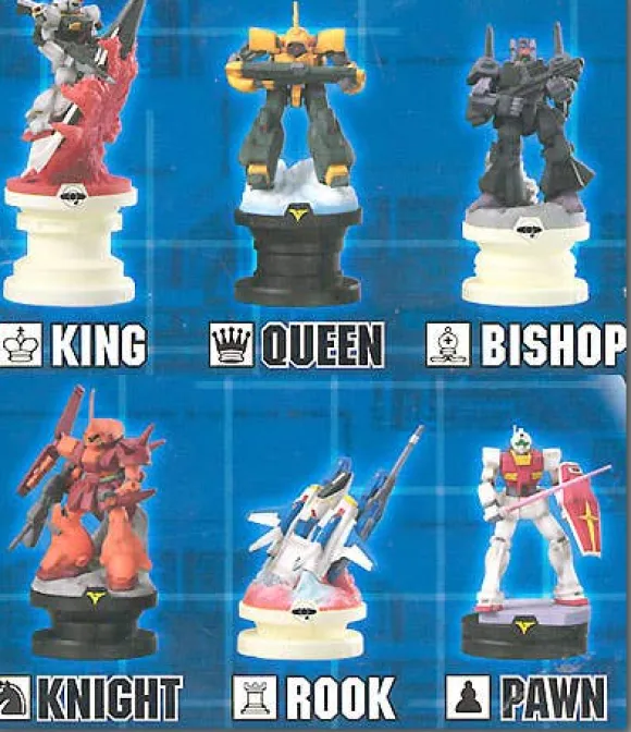 Zeta Gundam Chess Pcs (12pcs)