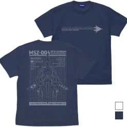 Zeta Gundam: Drawing Wave Rider T-shirt SLATE S
