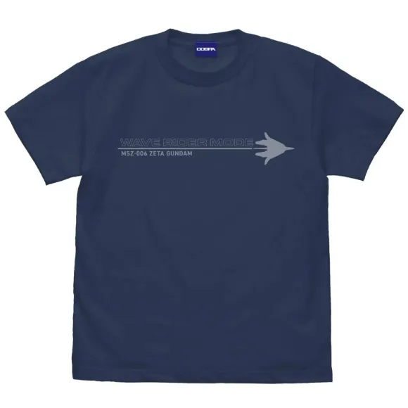 Zeta Gundam: Drawing Wave Rider T-shirt SLATE M