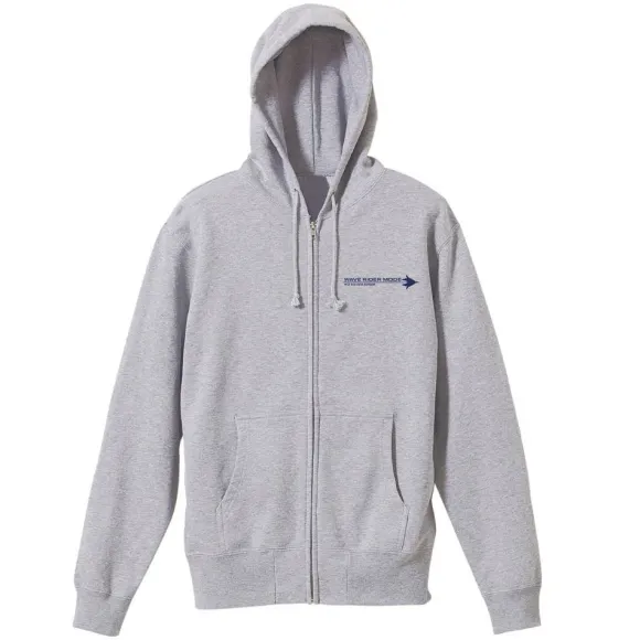 Zeta Gundam: Newly Drawn Wave Rider Zip Hoodie MIX GRAY XL